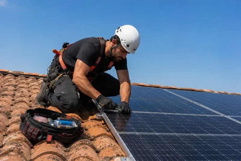 Maintenance et monitoring de panneaux solaires en Charente Maritime